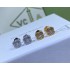 Van Cleef & Arpels Sweet Alhambra Of Gold And Silver VCA Earrings 2 Colors 