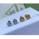 Van Cleef & Arpels Sweet Alhambra Of Gold And Silver VCA Earrings 2 Colors