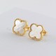 Van Cleef & Arpels Sweet Alhambra Of Gold VCA Earrings Black/Red/Rose Gold 6 Colors