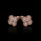 Van Cleef & Arpels Sweet Alhambra Rose Gold VCA Earrings