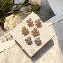 Van Cleef & Arpels Sweet Alhambra Rose Gold VCA Earrings Gold 3 Colors 