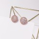 Van Cleef & Arpels Sweet Alhambra Rose Gold VCA Earrings Silver And Gold