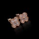 Van Cleef & Arpels Sweet Alhambra Rose Gold VCA Earrings