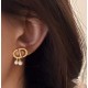 Presents For Valentines Day Drop Gold Earrings