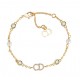 Presents For Valentines Day Gold Clair Dlune Womens Bracelet