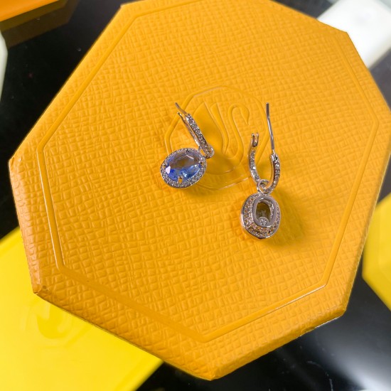 Swarovski Constellae Silver Earring 5671817