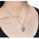 Swarovski Donald Duck Silver Black Necklace 5668775