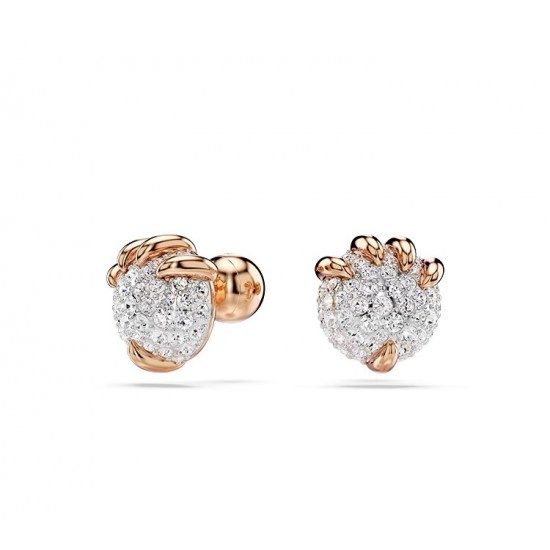 Swarovski Dragon Phoenix Rose Gold Earring 5681058