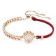 Swarovski Dragon Phoenix Rose Gold Red Bracelet 5675841