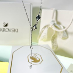 Swarovski Dragon Phoenix Silver Necklace 5686320 