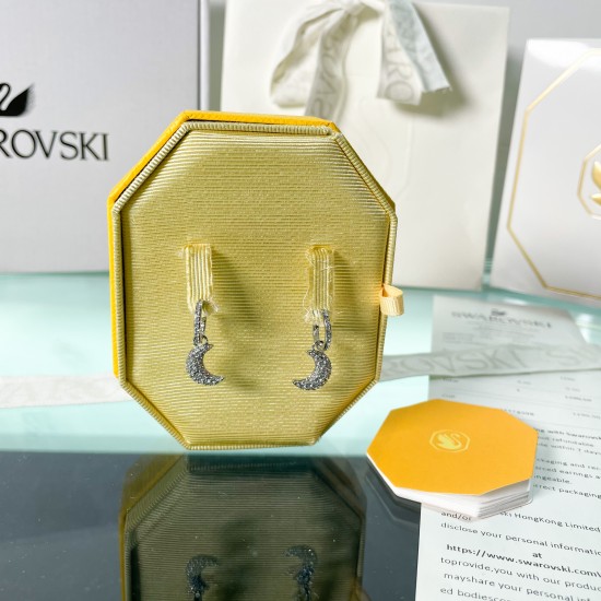 Swarovski Luna Silver Earring 5666157