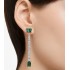 Swarovski Matrix Green Silver Drop Earring 5665786 