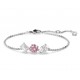 Swarovski Mesmera Pink Silver Bracelet Bangle 5668361