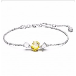 Swarovski Mesmera Silver Gold Bracelet Bangle 5668362 