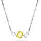 Swarovski Mesmera Silver Gold Necklace Pendant 5668278