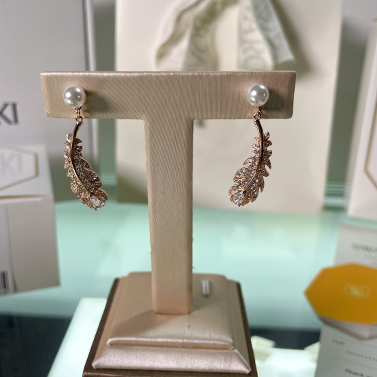 Swarovski Nice Rose Gold Earring 5663487