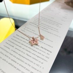 Swarovski Stella Rose Gold Necklace 5645463 