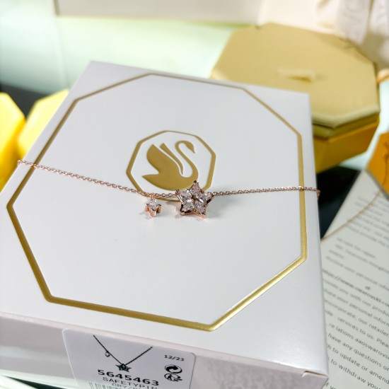 Swarovski Stella Rose Gold Necklace 5645463