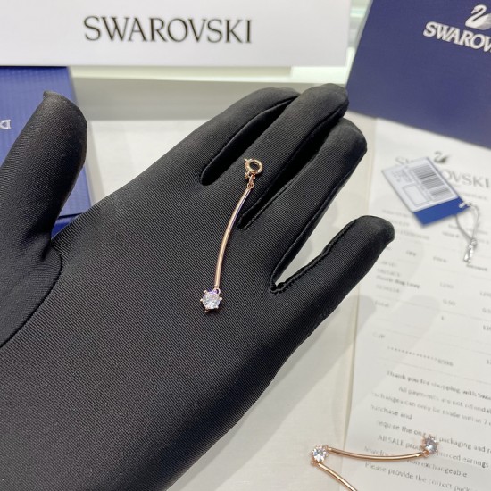 Swarovski Constella Necklace White Rose Gold