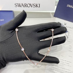 Swarovski Constella Necklace White Rose Gold