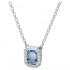 Swarovski Millenia Necklace Square Blue