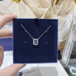 Swarovski Millenia Necklace Square Blue