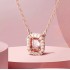 Swarovski Millenia Necklace Square Pink