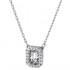 Swarovski Millenia Necklace Square White