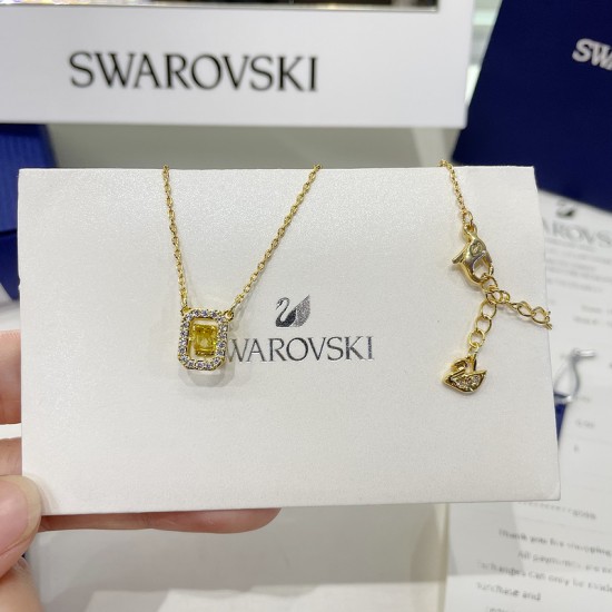 Swarovski Millenia Necklace Square Yellow