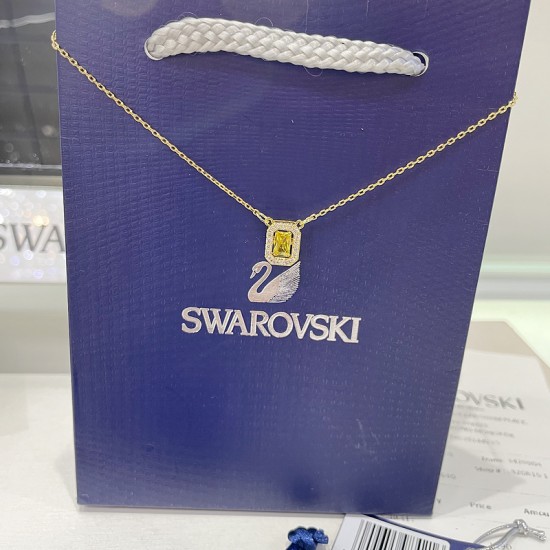 Swarovski Millenia Necklace Square Yellow