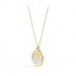 Swarovski Shine Wave Necklace Gold