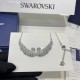 Swarovski Swan Lake Necklace Rhodium White