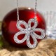 Van Cleef & Arpels Flowerlace White Gold/VCA Necklaces