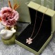 Van Cleef & Arpels Frivole Of Rose Gold VCA Necklaces 3 Colors