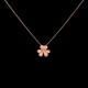 Van Cleef & Arpels Frivole Of Rose Gold VCA Necklaces Gold Silver 3 Colors