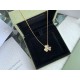 Van Cleef & Arpels Frivole Of Rose Gold VCA Necklaces Gold