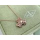 Van Cleef & Arpels Frivole Of Rose Gold VCA Necklaces Gold