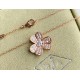 Van Cleef & Arpels Frivole Of Rose Gold VCA Necklaces