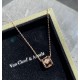 Van Cleef & Arpels Perlee Of Rose Gold/VCA Necklaces Gold 2 Colors