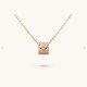 Van Cleef & Arpels Perlee Of Rose Gold/VCA Necklaces Gold Silver 3 Colors