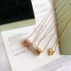 Van Cleef & Arpels Perlee Of Rose Gold/VCA Necklaces Gold Silver 3 Colors