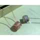 Van Cleef & Arpels Perlee Of Rose Gold/VCA Necklaces Silver 2 Colors