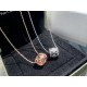 Van Cleef & Arpels Perlee Of Rose Gold/VCA Necklaces Silver 2 Colors