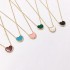 Van Cleef & Arpels Sweet Alhambra Of Rose Gold/VCA Necklaces Black 6 Colors 