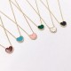 Van Cleef & Arpels Sweet Alhambra Of Rose Gold/VCA Necklaces Black 6 Colors