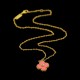 Van Cleef & Arpels Sweet Alhambra Of Rose Gold VCA Necklaces Gold/Pink