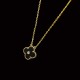 Van Cleef & Arpels Sweet Alhambra Of Rose Gold VCA Necklaces Gold/Pink