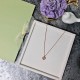 Van Cleef & Arpels Sweet Alhambra Rose Gold/VCA Necklaces Pink Silver 3 Colors