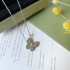 Van Cleef & Arpels Two Butterfly Of Silver And VCA Necklaces 