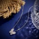 Van Cleef & Arpels Two Butterfly Of Silver/VCA Necklaces